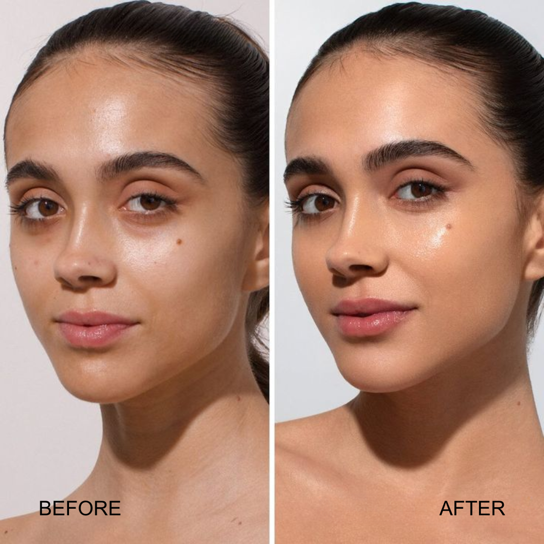 TLM COLOR CHANGING FOUNDATION +FREE 2-IN-1 ANGLED BRUSH